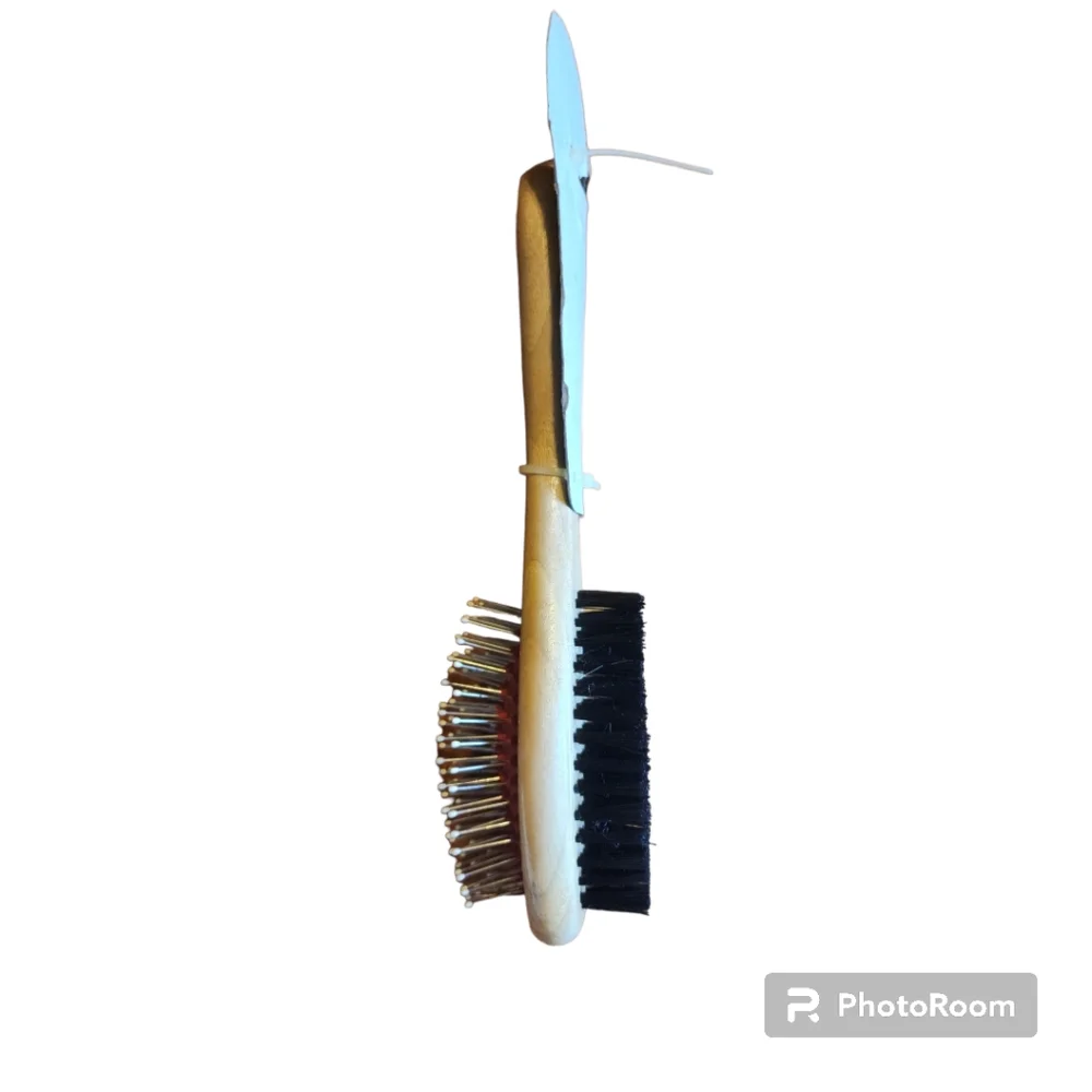 Double sided dog brush